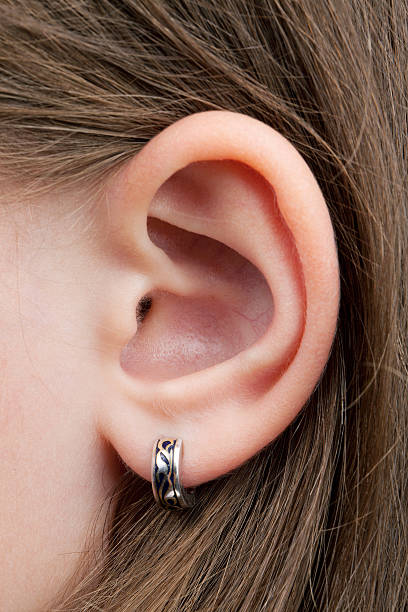 istock The little girl's ear 177523952