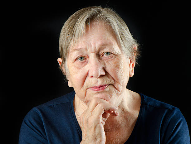 istock Senior woman's portrait 177524076