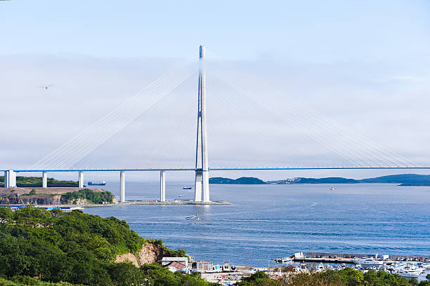 istock longest cable-stayed bridge  world  Russian Vladivos 177524966