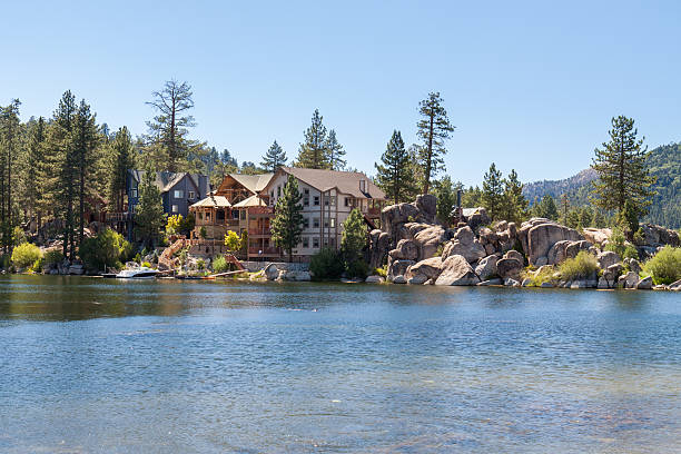 istock Vacation home on the lake 177525563