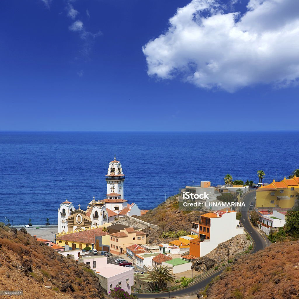 View of Basilica de Candelaria in Tenerife at Canary Island Basilica de Candelaria church in Tenerife at Canary Islands Tenerife Stock Photo