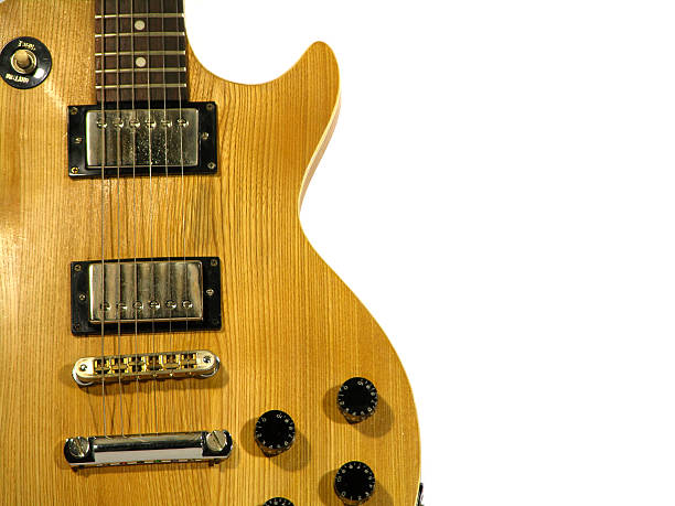 istock wood guitar isolated in white 177525862