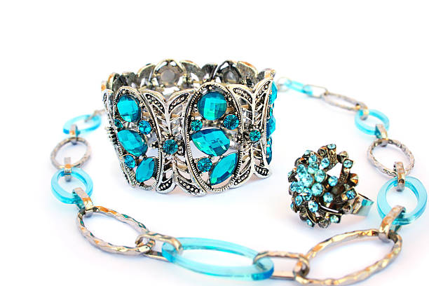 istock Necklace, bracelet and ring 177525929
