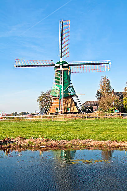 istock Traditional windmill in the countryside from Netherlands 177526406