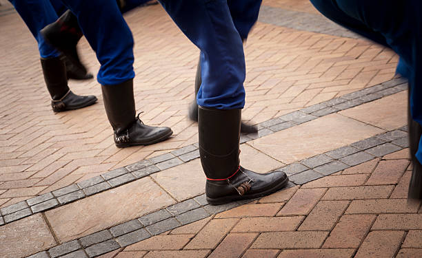 gumboot dança tradicional africano - foto de acervo