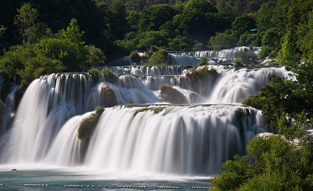 istock Waterfalls in Krka National Park 177527994