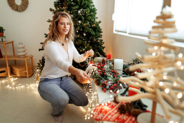 istock Decorating apartment for Christmas eve 1775290107