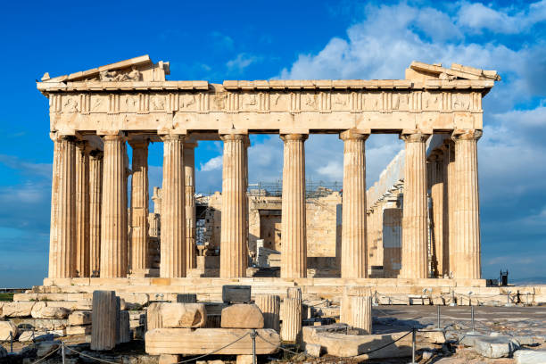 istock Acropolis with Parthenon temple in morning time in Athens, Greece. 1775295083