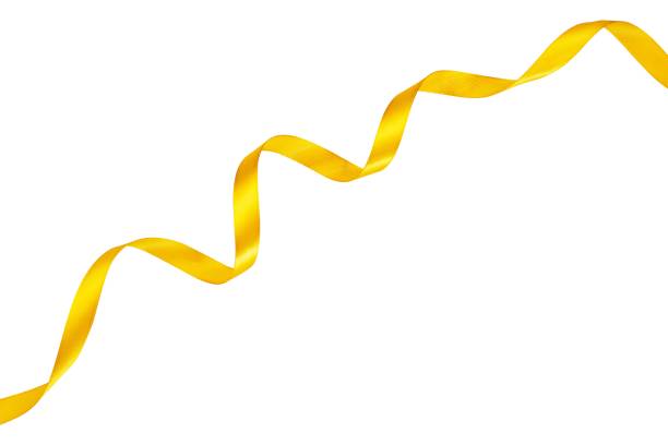 istock swirl yellow ribbon isolated element 1775300420