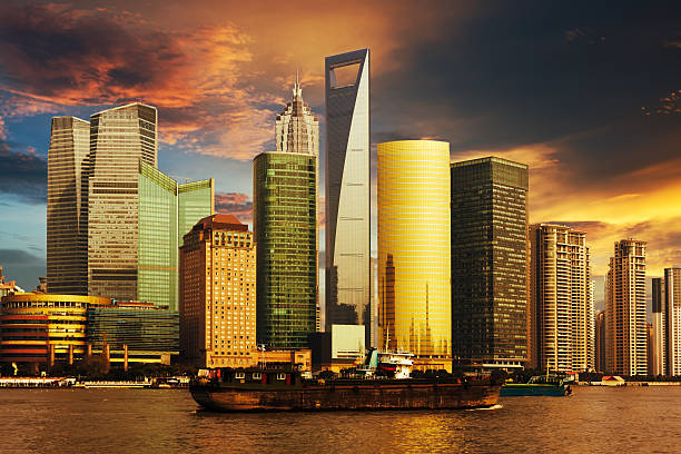 istock panorama of Shanghai 177530096