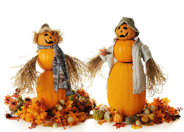 istock Happy Pumpkin Couple 177530395