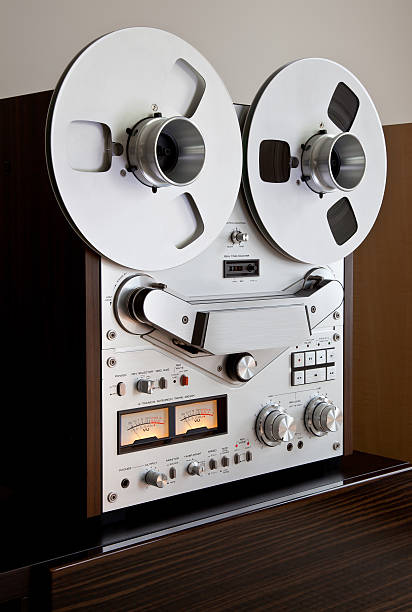 istock Analog Stereo Vintage Open Reel Tape Deck Recorder 177530788