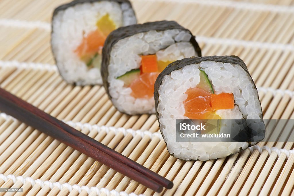 sushi - Royalty-free Alimentação Não-saudável Foto de stock