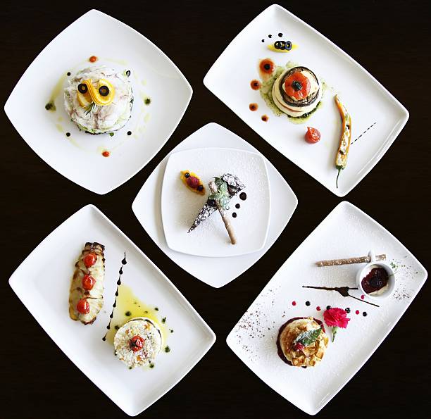 istock Set of dishes prepared in a luxury restaurant 177531082