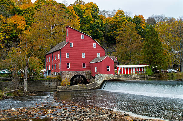 Red Mill Clinton stock photo