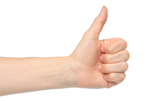 istock Woman hand with thumb up 177533179