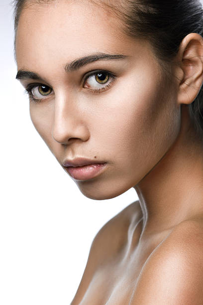 istock Clean beauty close-up portrait 177533512