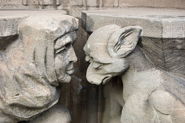 istock Guilt, shame, sorrow. Caen (Basse Normandie, France). Saint Pierre church 177534122