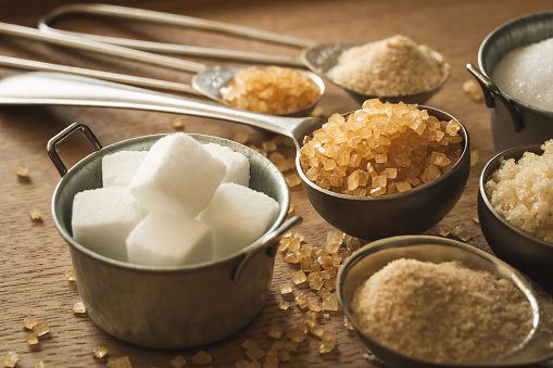 Sugar, white sugar, brown sugar, sugar cubes, cane sugar