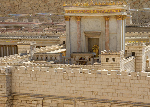 istock Model of ancient Jerusalem, the Temple 177534963