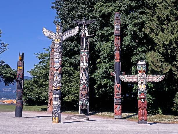 istock Totem Poles, Stanley Park, Vancouver. 177535063