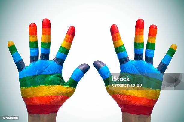 Gay Ręce - zdjęcia stockowe i więcej obrazów Dłoń - Dłoń, Fotografika, Gay Pride Parade