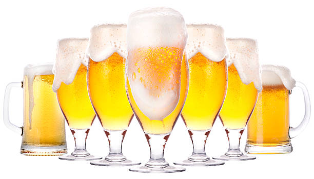 istock Frosty glass of light beer isolated 177535706