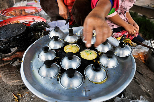 istock Dessert Mortar Pan Cooking Market Thailand 177536194