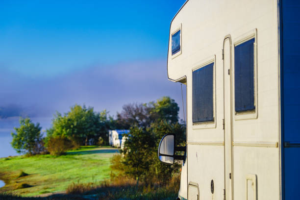 istock Rv motorhome on nature. Holidays trip. 1775367532