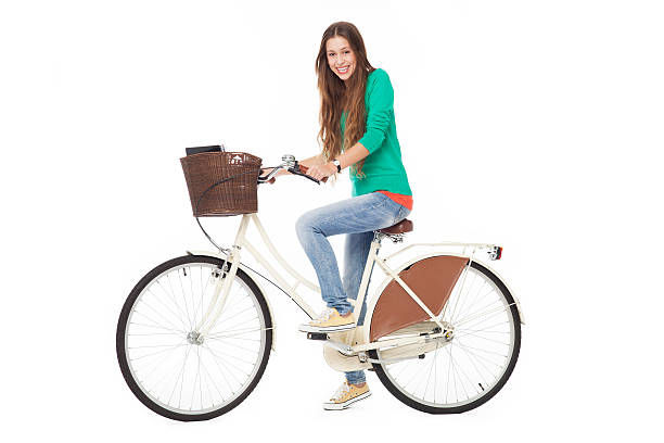 istock Woman on a bike 177536869