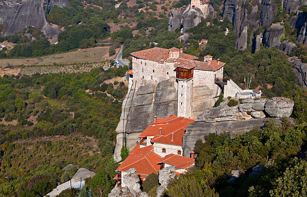istock Monastery at Meteora rocks in Greece 177536920