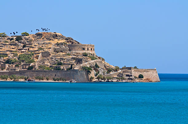 istock Spinalonga fortress at Crete island 177537289