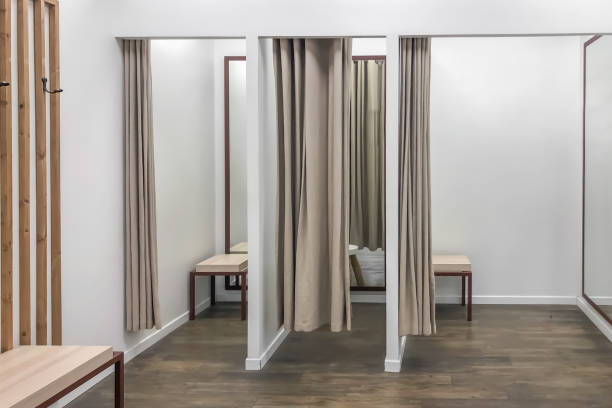 istock A row of dressing booths for trying on clothes 1775382443