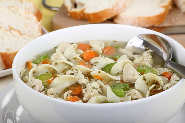 istock Chicken Noodle Soup Closeup 177538701
