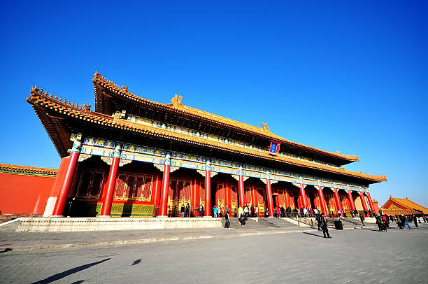 zakazane miasto - ming china forbidden city emperor zdjęcia i obrazy z banku zdjęć