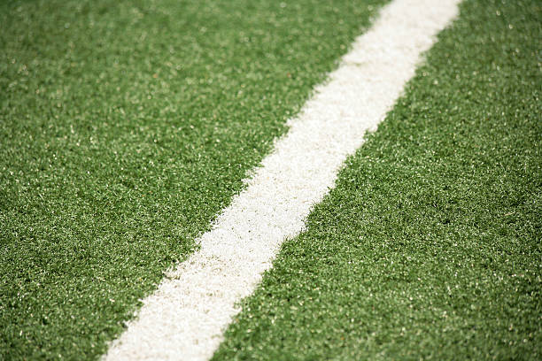 istock Green grass on football field 177539181