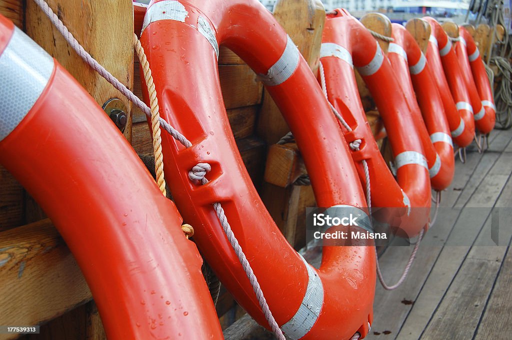 Vita buoys - Foto stock royalty-free di Annegare