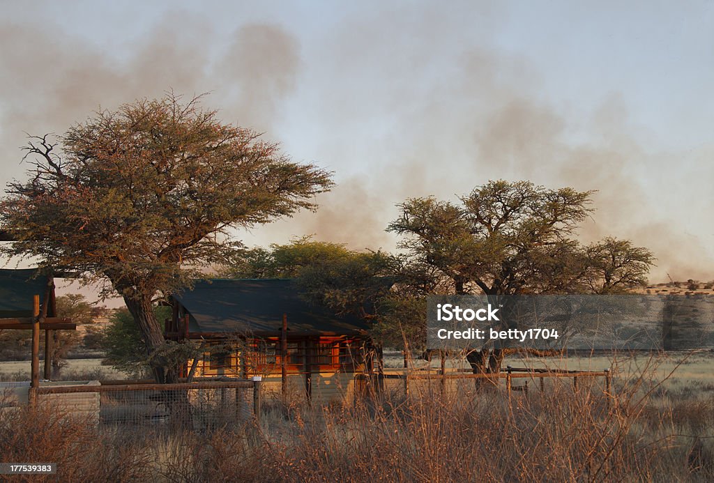 Kabine in der Landschaft - Lizenzfrei Afrika Stock-Foto