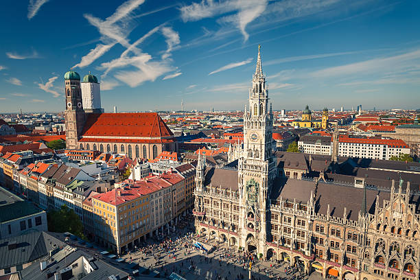 istock Aerial view of Munchen 177539615