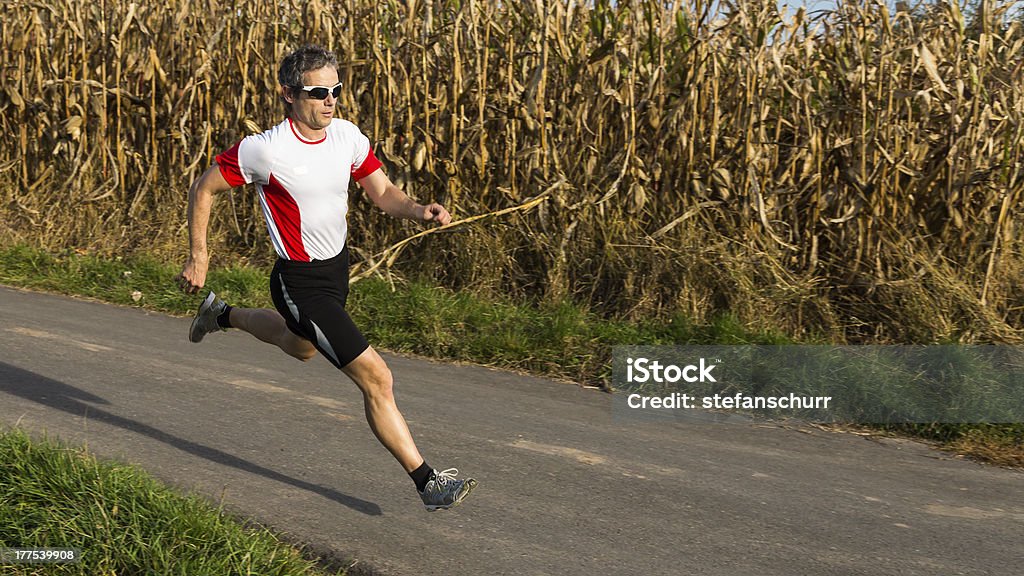 jogger jogger in a marathon competition Active Lifestyle Stock Photo