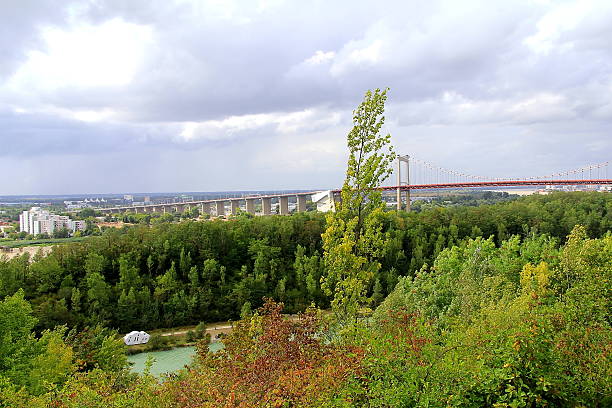 View from Parc de l'Ermitage, Lormont, France
