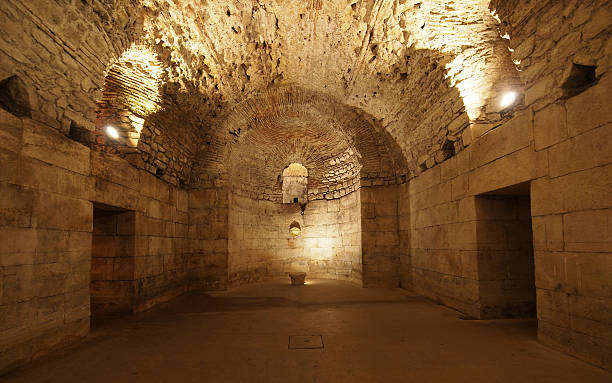 istock Basement of the Diocletian's Palace in Split 177540678