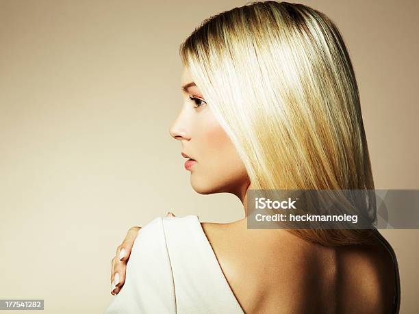 Photo Of Beautiful Woman With Magnificent Hair Stock Photo - Download Image Now - Adult, Adults Only, Back