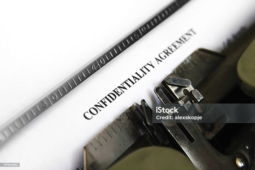 Confidencial contrato de - Foto de stock de Acordo royalty-free