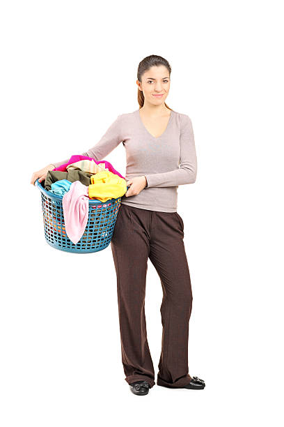 1,600+ Holding Laundry Basket Stock Photos, Pictures & Royalty-Free ...
