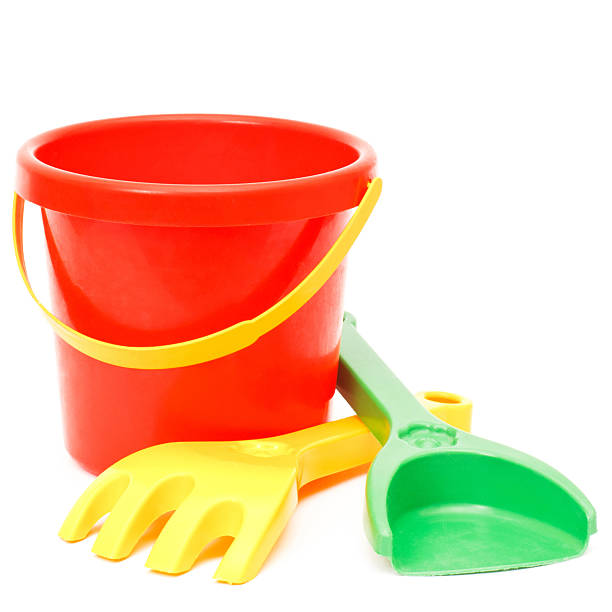 istock bucket, rake and scoop, toys 177542432
