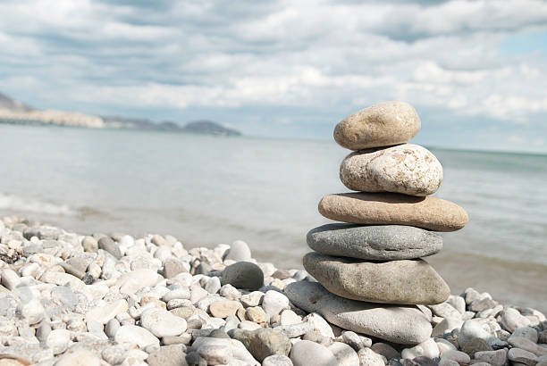 Beach Rocks stock photo