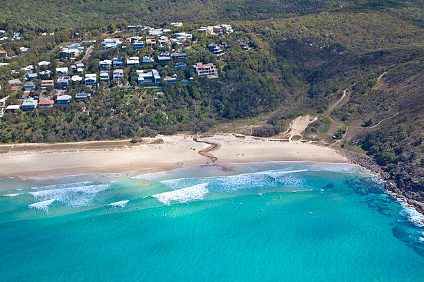 istock SUNSHINE BEACH AERIAL VIEW 177543314