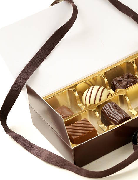 istock gift box of chocolate candies on a white background 177543382