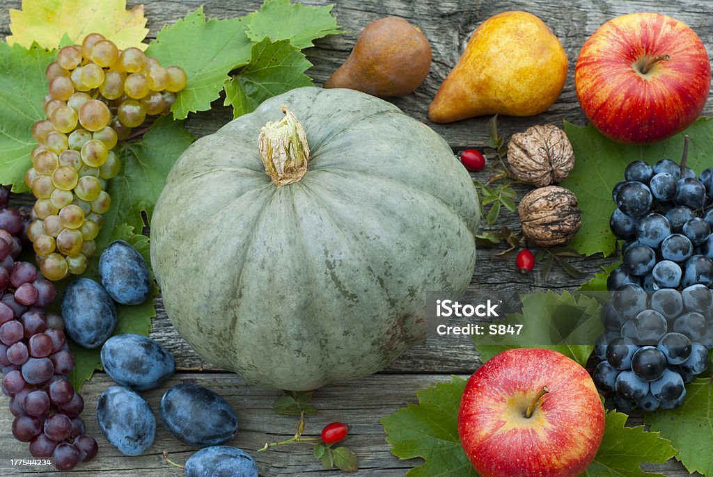 Frutas, autumnal vida - Foto de stock de Agricultura libre de derechos